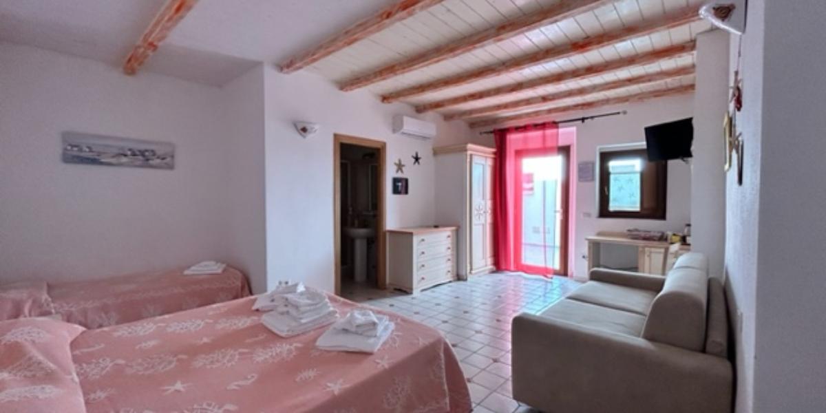 Junior suite chambre family Domus Olbia Inn