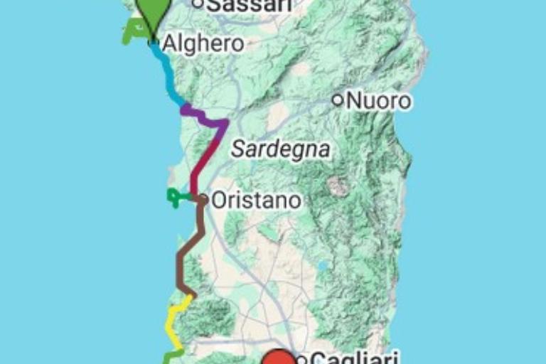 Alghero – Pula Tour Bici lunga la costa occidentale - Bike Tour Alghero - Pula, Alghero (SS)